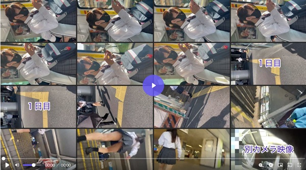 JKパンチラ盗撮