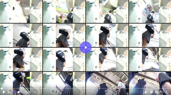 JKパンチラ盗撮