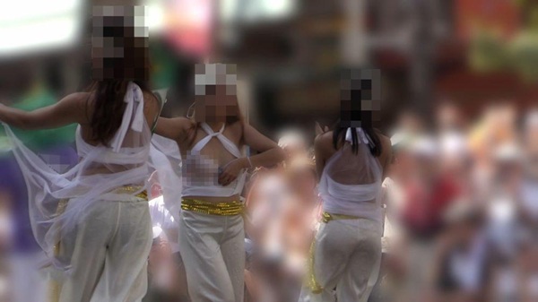 ダンス少女盗撮