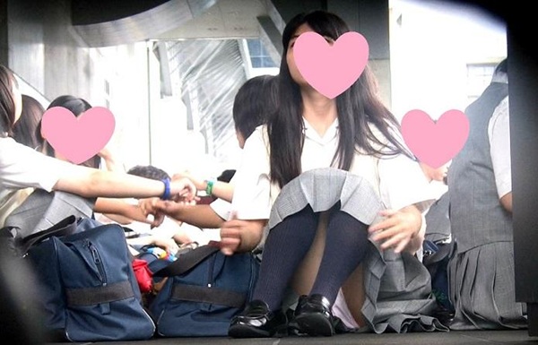 JKパンチラ盗撮