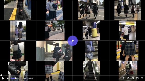 JKパンチラ盗撮