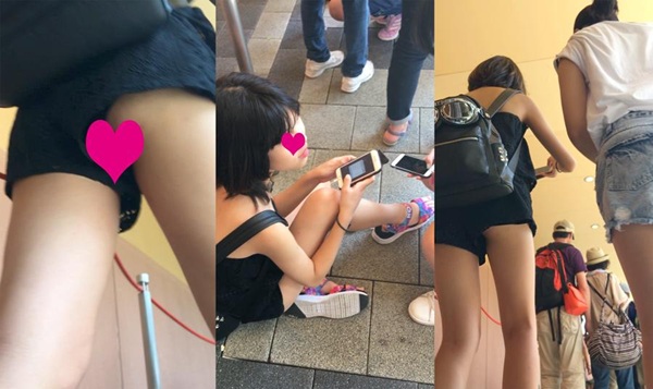 パンチラ盗撮