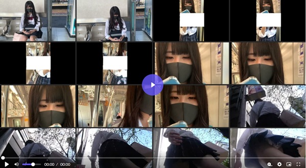 JKパンチラ盗撮