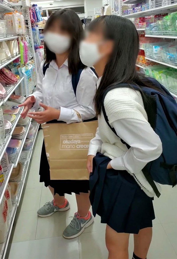 JKパンチラ盗撮