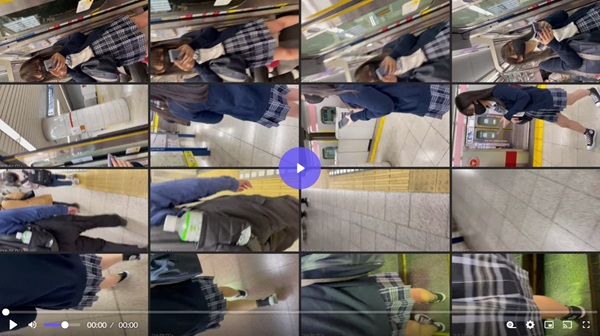 JKパンチラ盗撮