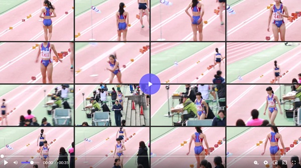 女子アスリート盗撮