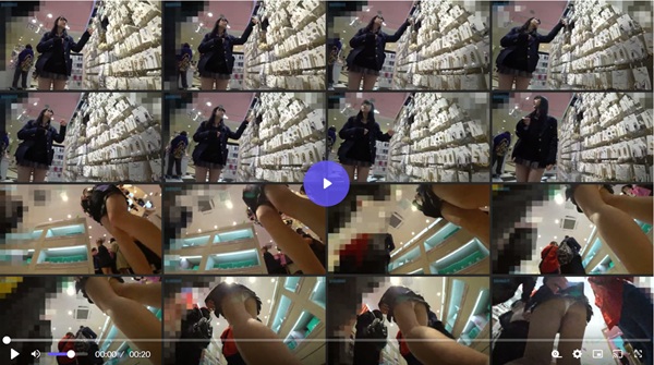 JKパンチラ盗撮