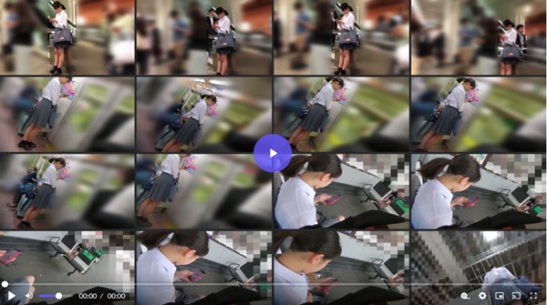 JKパンチラ盗撮