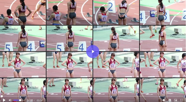 女子アスリート盗撮