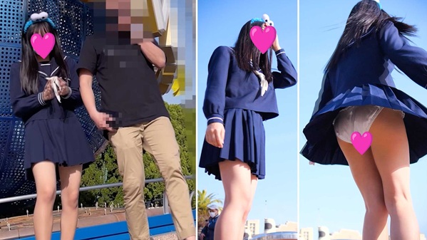 JKパンチラ盗撮