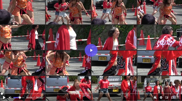 ダンス少女盗撮