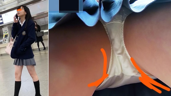 JKパンチラ盗撮