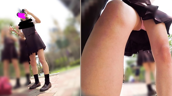 JKパンチラ盗撮