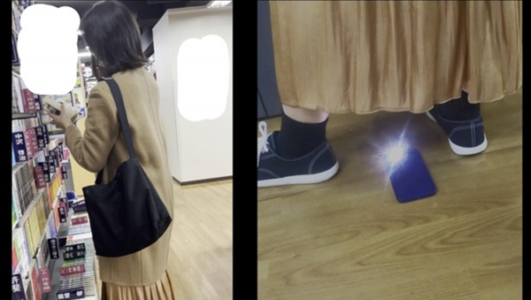 パンチラ盗撮