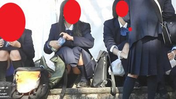 JKパンチラ盗撮