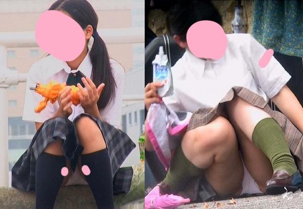 JKパンチラ盗撮