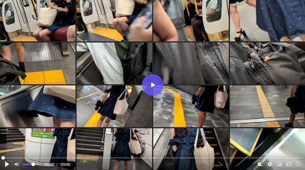 パンチラ盗撮