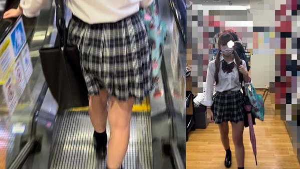 JKパンチラ盗撮