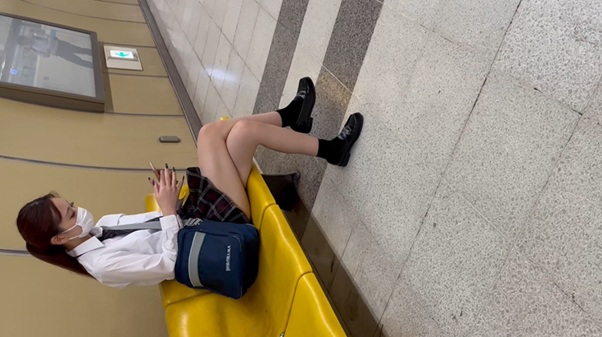 JKパンチラ盗撮