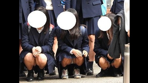 JKパンチラ盗撮