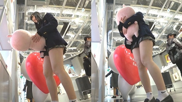 JKパンチラ盗撮