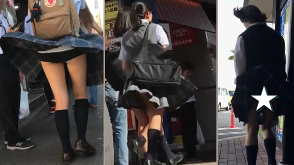 JKパンチラ盗撮